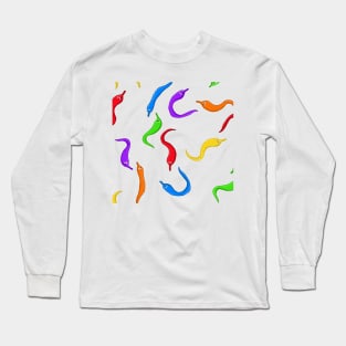 Worm on a string Long Sleeve T-Shirt